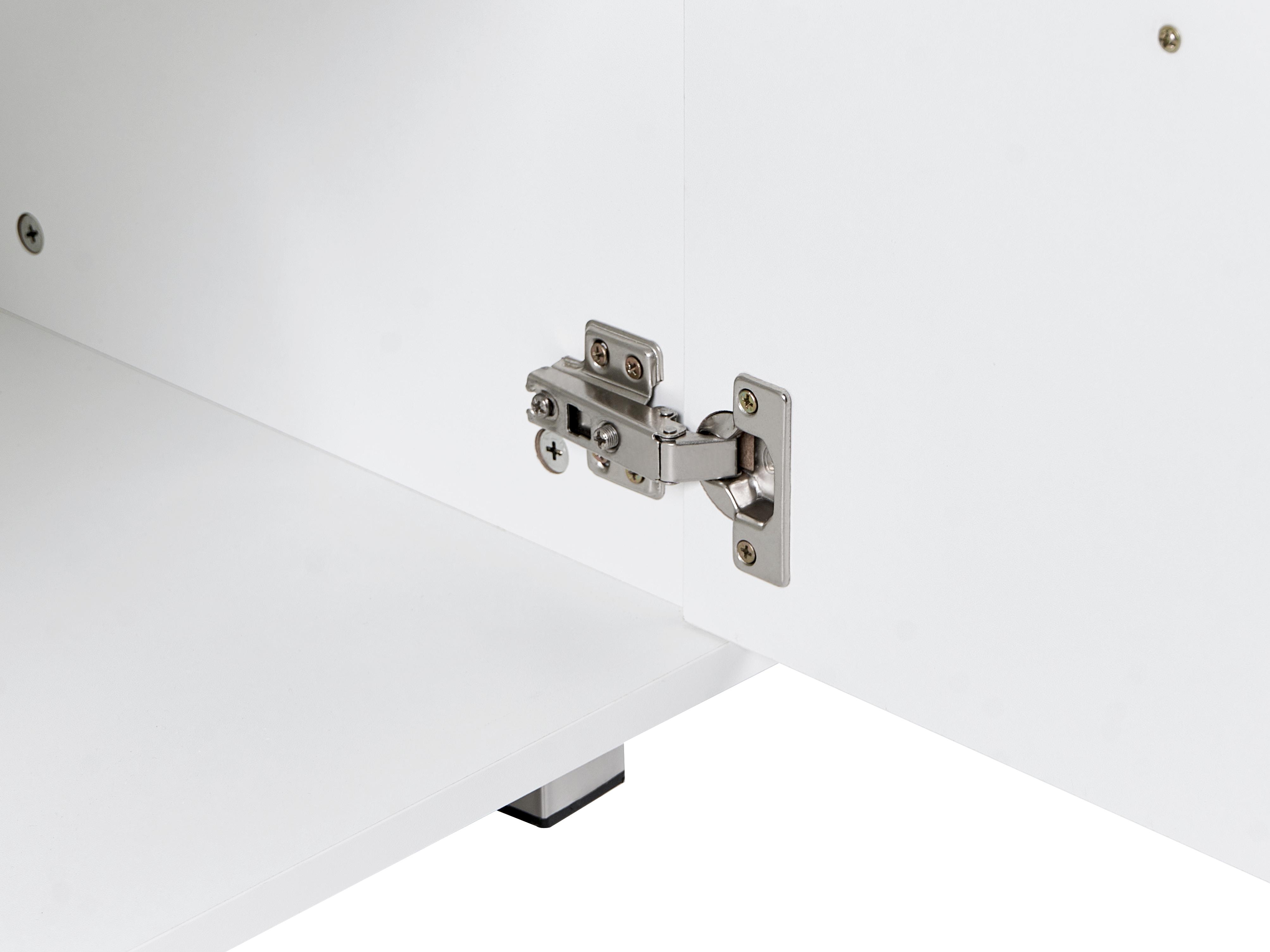TV-meubel met LED BANFF Wit