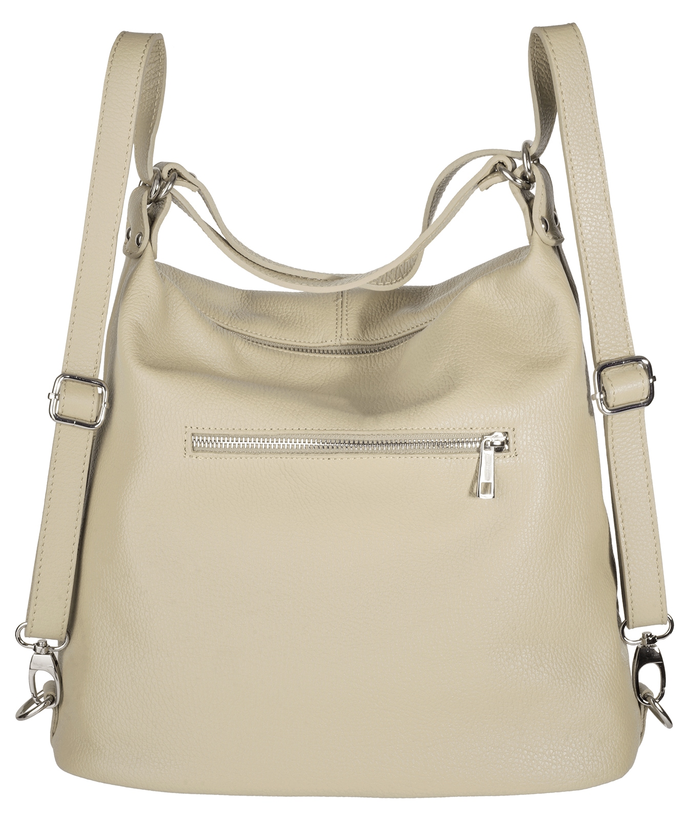 Samantha Look Cityrucksack echt Leder, Made in Italy