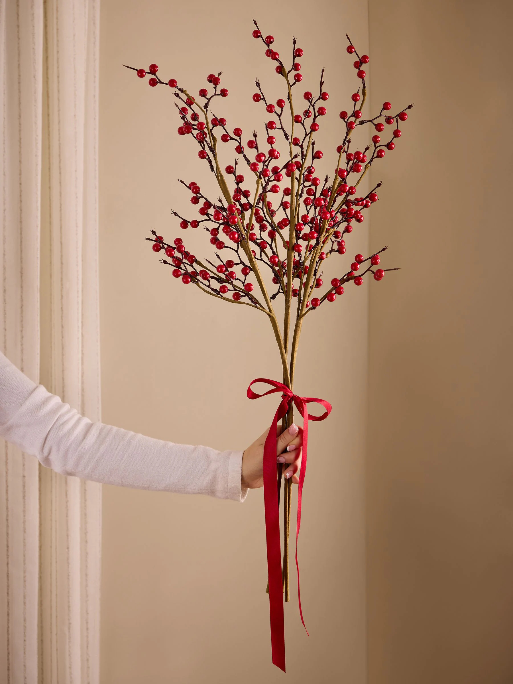 Artificial Winter Berries (3 Stems)