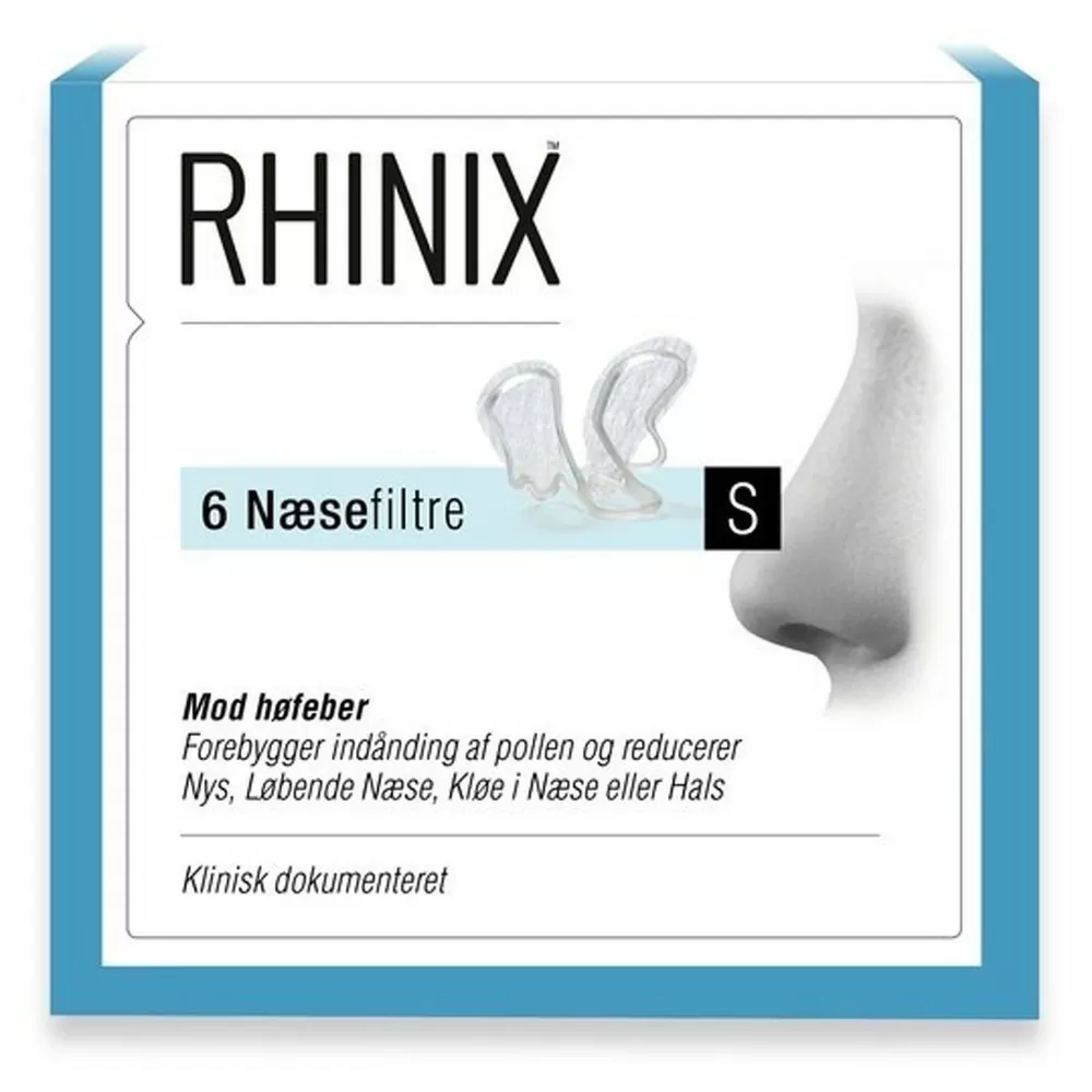 Rhinix næsefilter - small 6 stk.