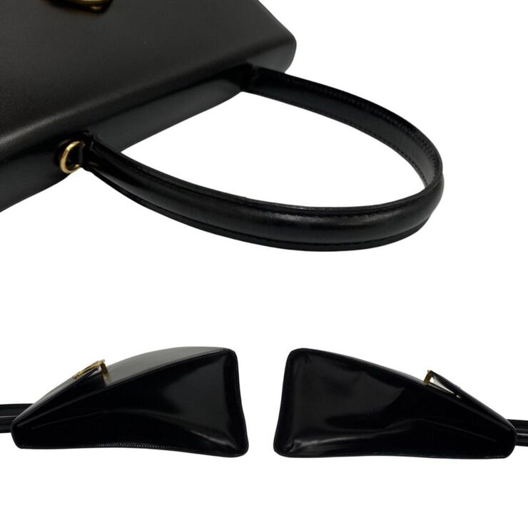 Celine Vintage Celine Shoulder Bag Black