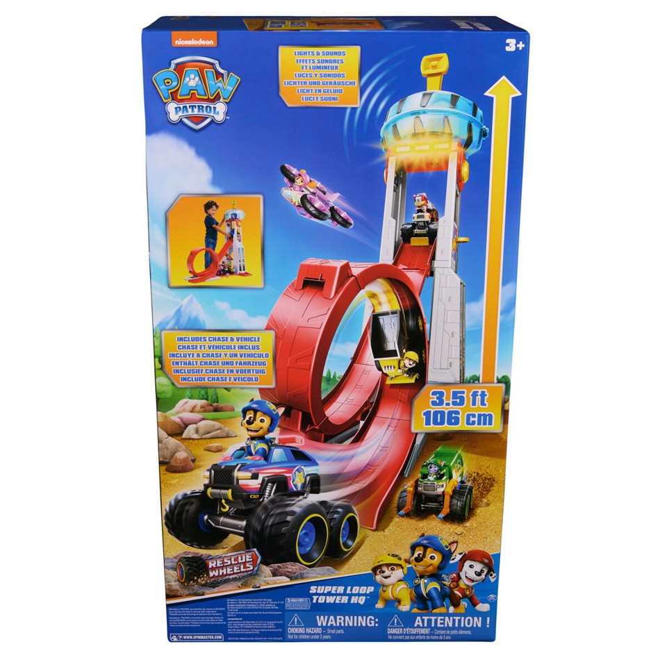 PAW Patrol Rescue Wheels Loop Tårn 106cm