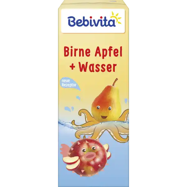 Birne Apfel + Wasser 3er Set