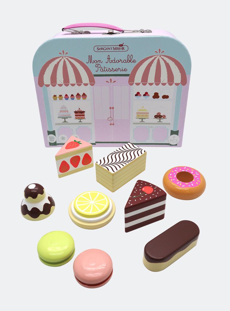 Mallette à Pâtisseries en Bois