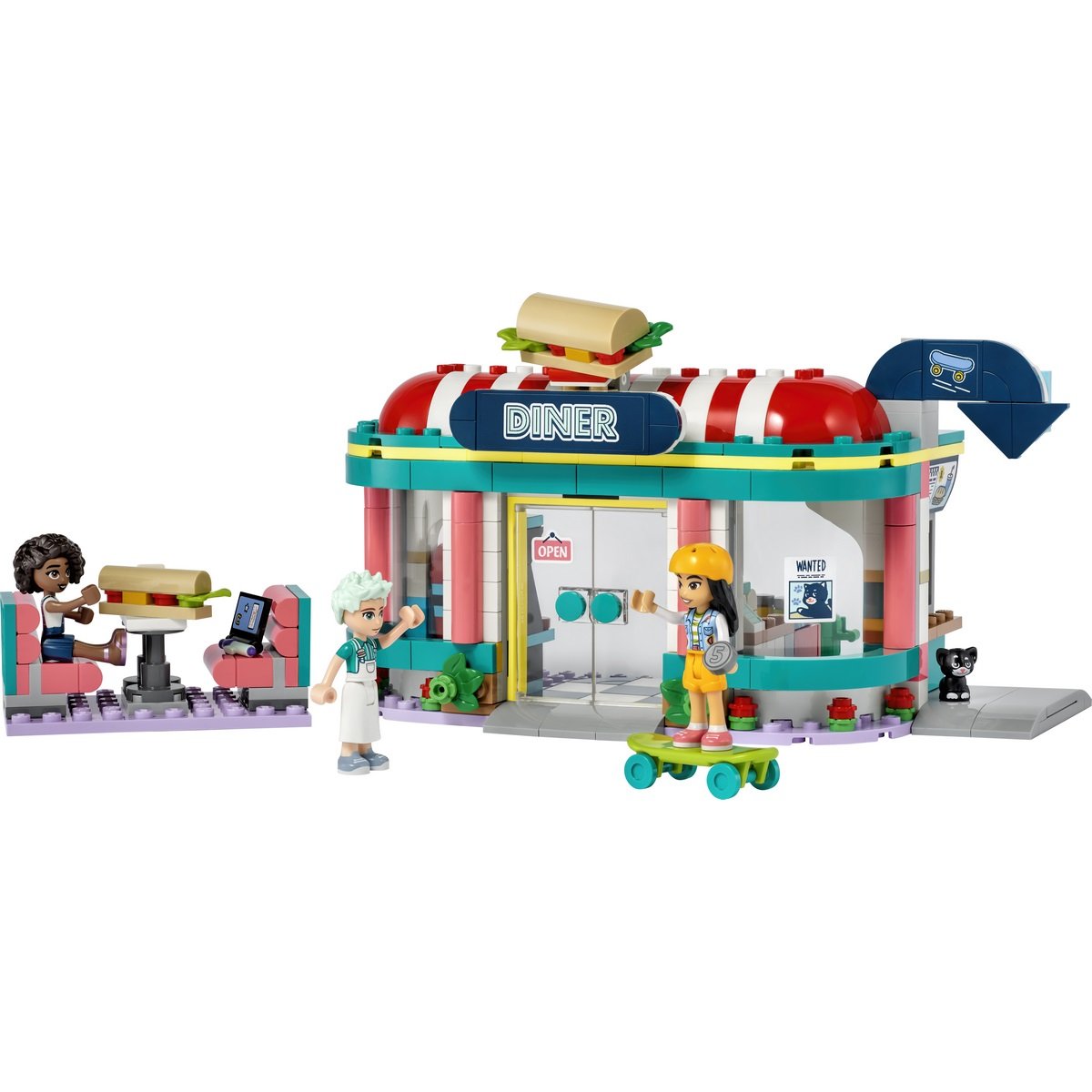 Le snack du centre-ville Lego Friends 41728
