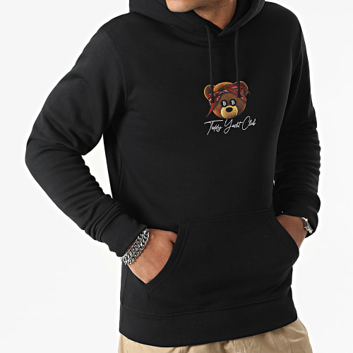 Sweat Capuche Cash Gun Noir