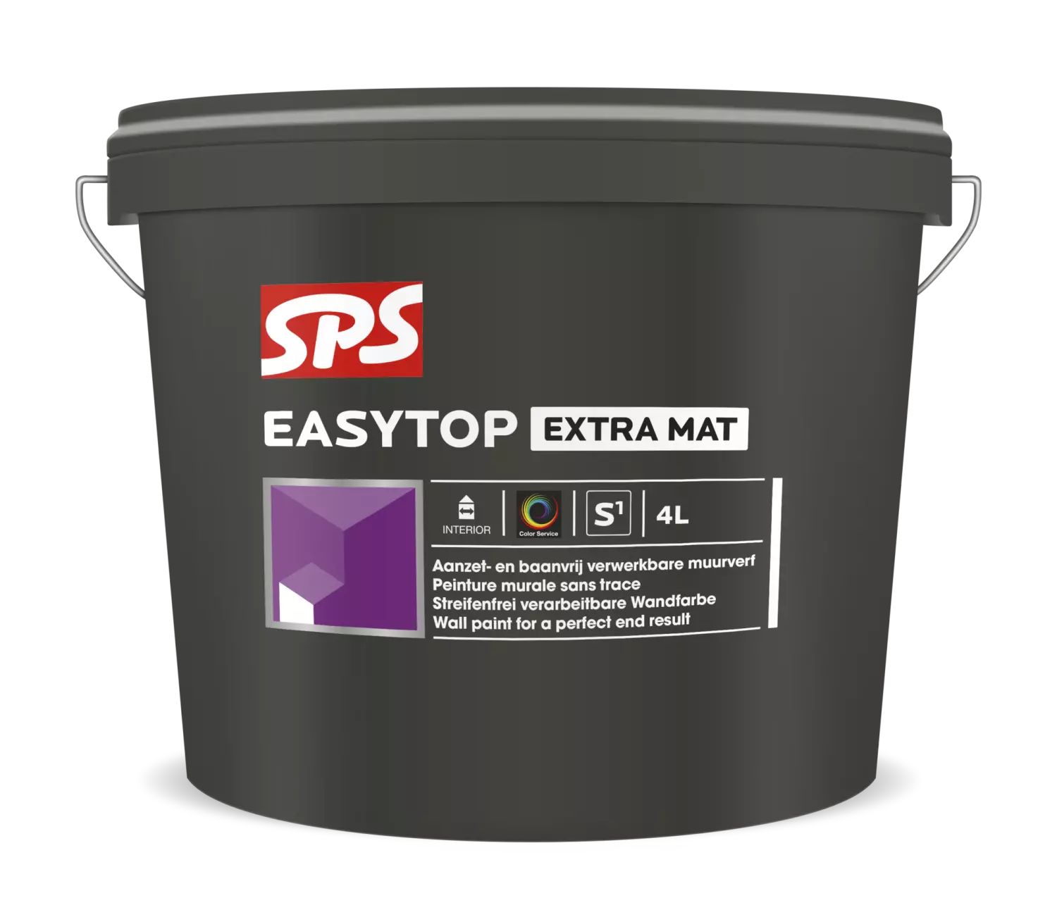 SPS Easytop Extra Mat Muurverf - op kleur gemengd - 4L