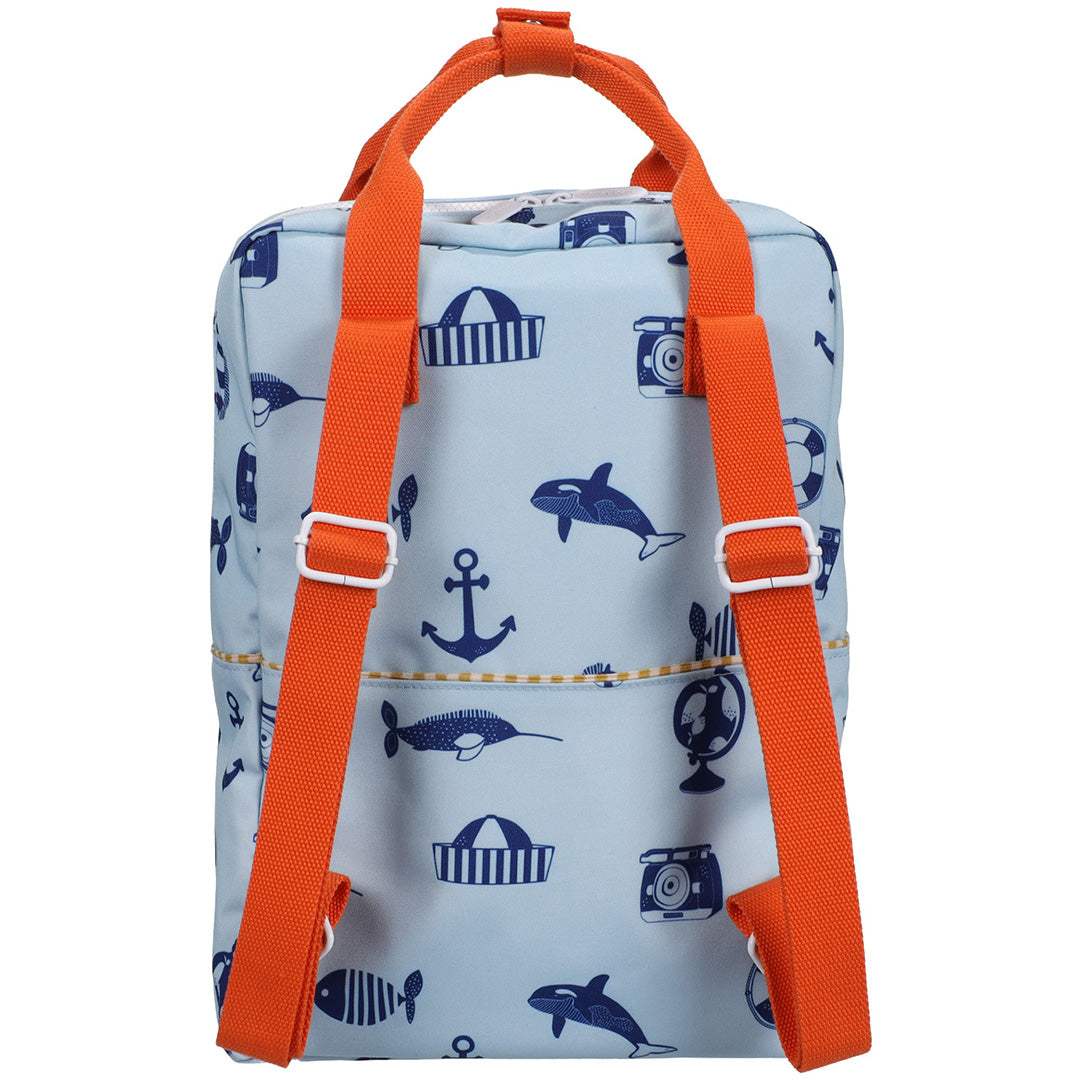 sticky lemon rugzak special edition - zissou blue - 38 cm