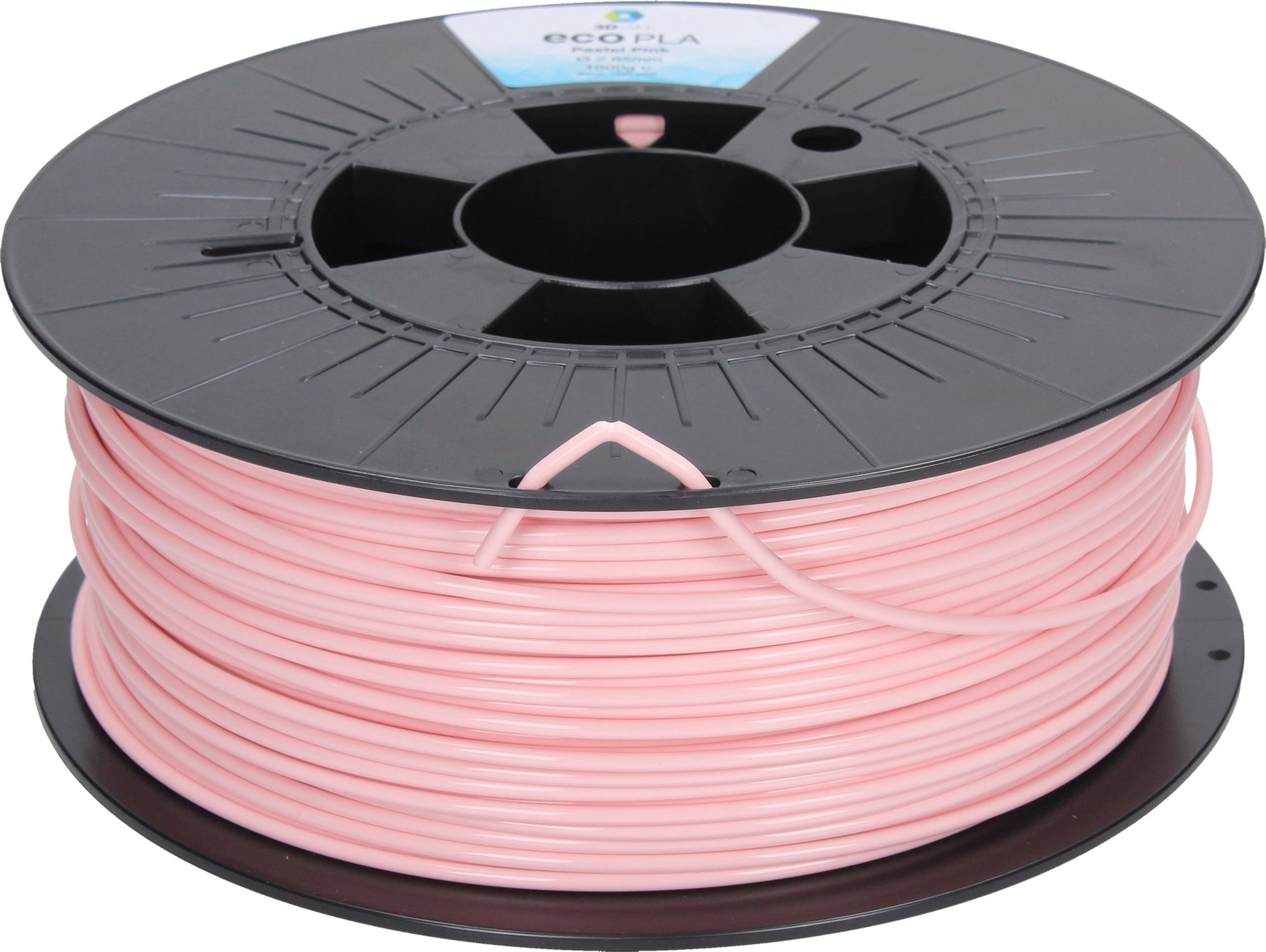 3DJAKE  ecoPLA Pastellpink, 1,75 mm / 2300 g    Allround PLA Filament zu einem unschlagbaren Preis in Pastellpink