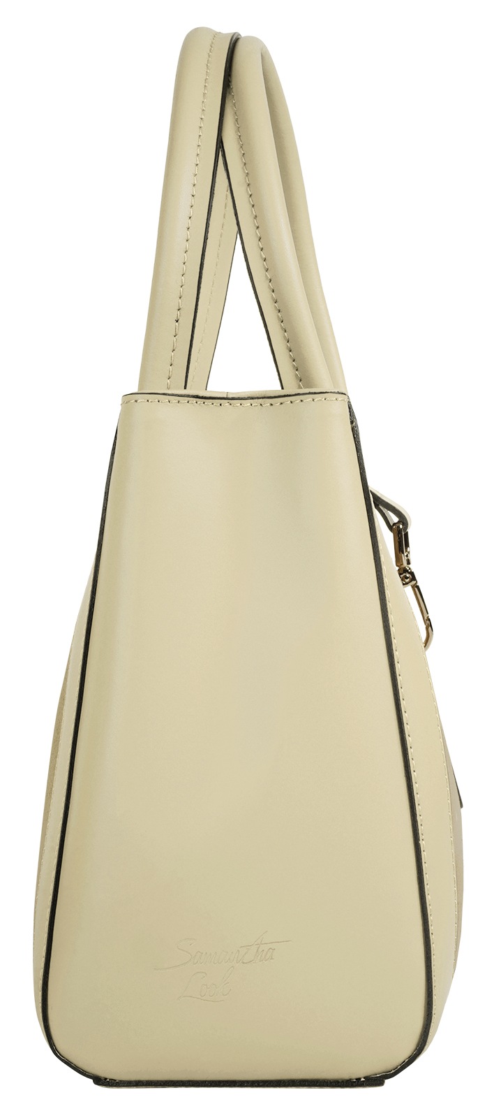 Samantha Look Shopper echt Leder, Made in Italy