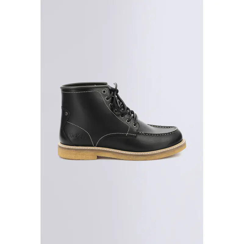 HORUZY NOIR BOTTINES Cuir Homme