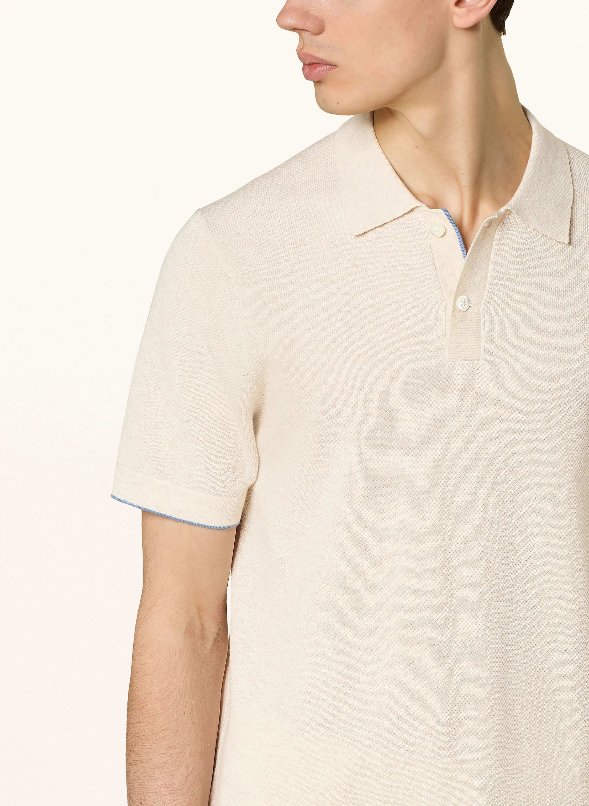 HACKETT LONDON Strick-Poloshirt