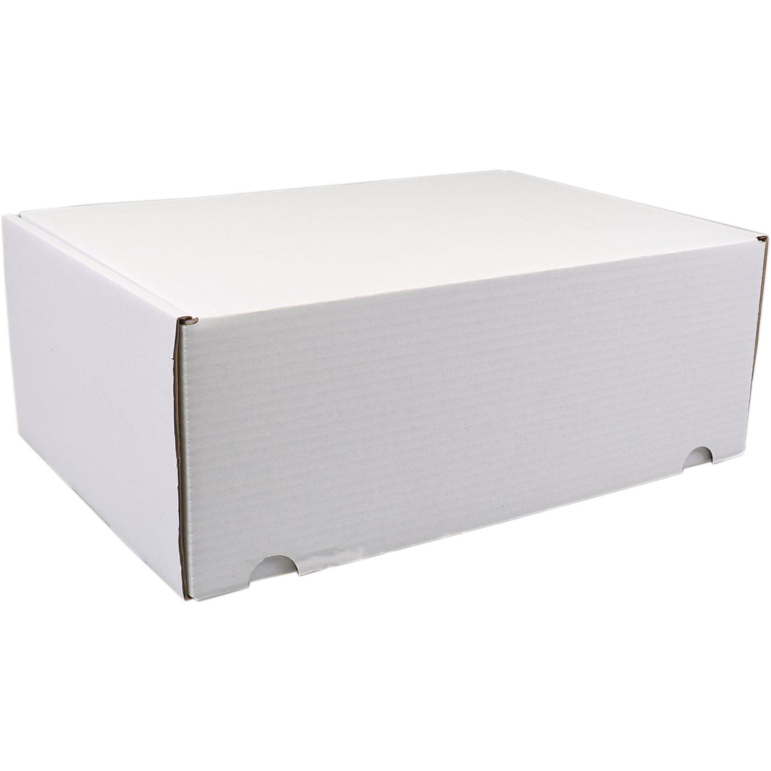SendProof® Postpakketdoos, golfkarton, 315x215x120mm, gestanst, wit