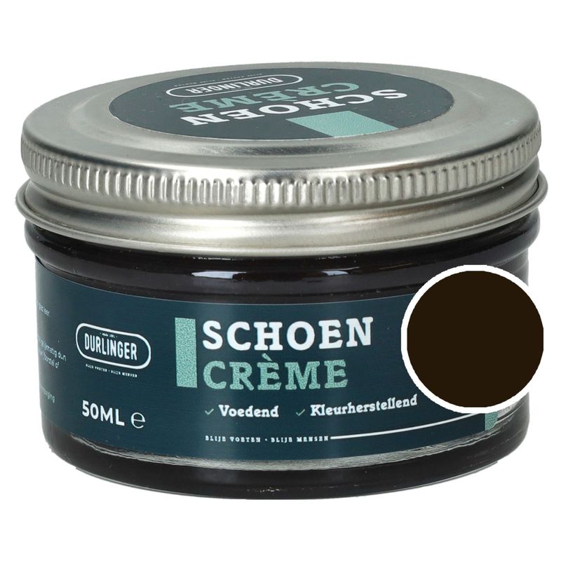 Schoencrème Donkerbruin Crème
