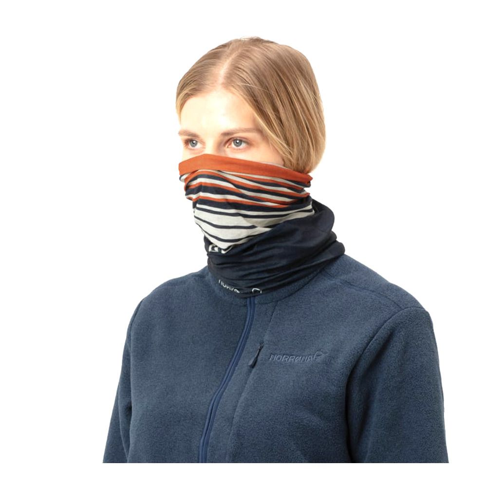 Norrona/29 MICROFIBER - Tour de cou orange popsicle/indigo night