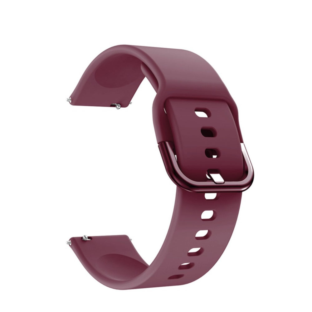 Garmin Vivoactive 4S / Vivomove 3S Silikon Sport Armband (Gelenkumfang: 170-210mm) - Weinrot