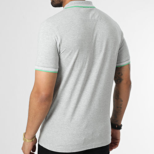 Polo Manches Courtes 50469245 Gris Chiné