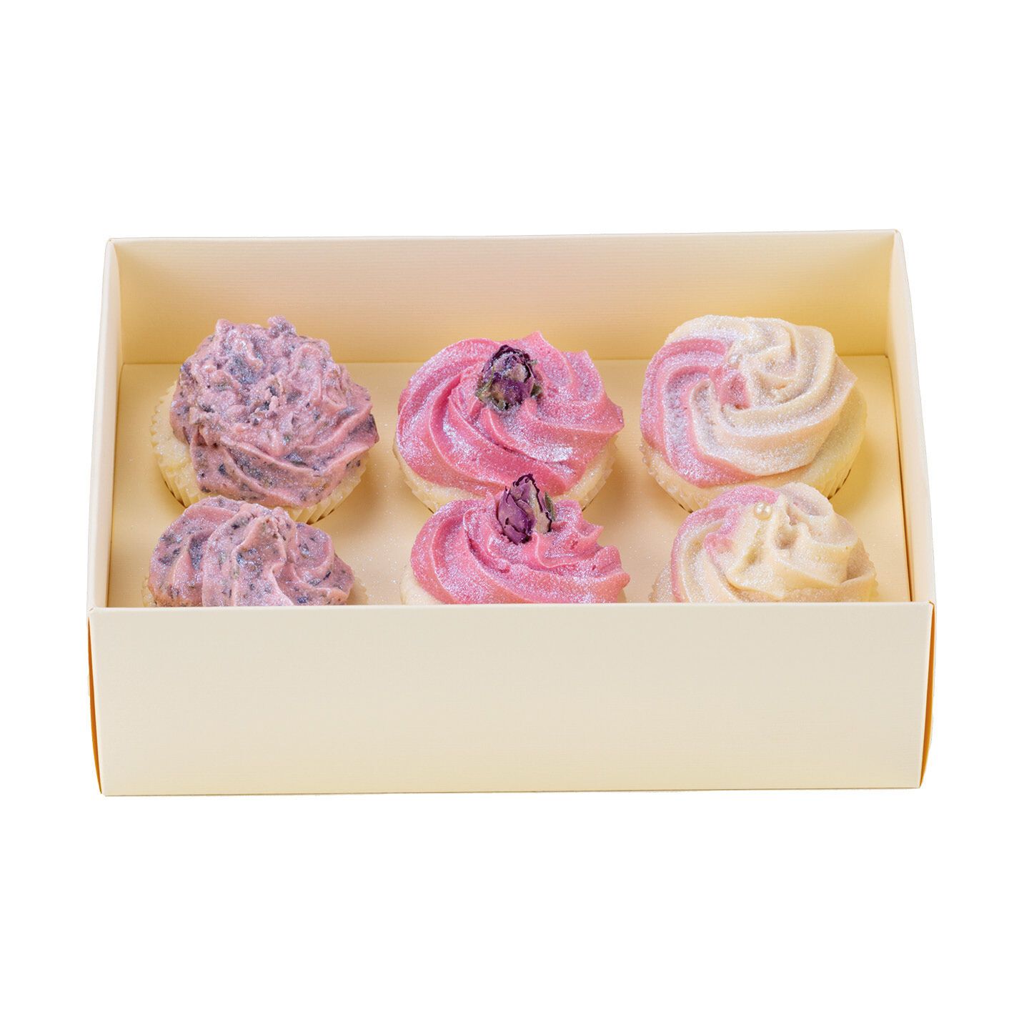 GREENDOOR Geschenk Set Badecupcake Frozen Rose