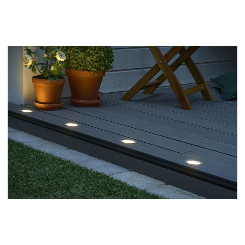 Decklights 4-pk 24 V Ø70 mm 4x37 lm