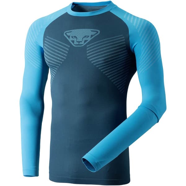 T-shirt thermique DYNAFIT SPEED DRYARN LONG-SLEEVED TEE M METHYL BLUE