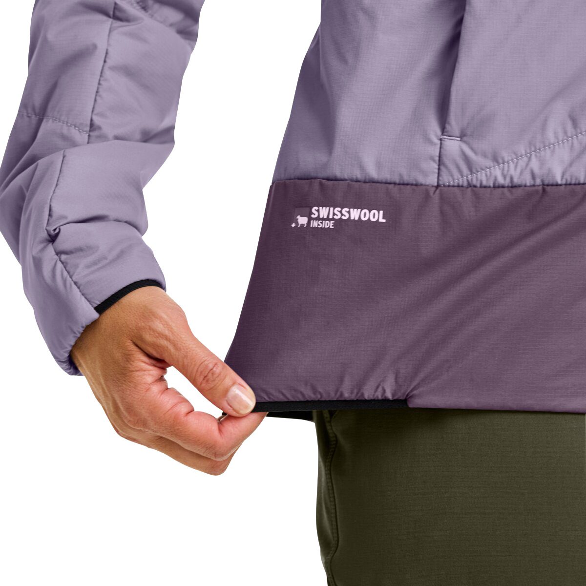 ORTOVOX Swisswool Piz Duan Isolationsjacke Damen lush lavender
