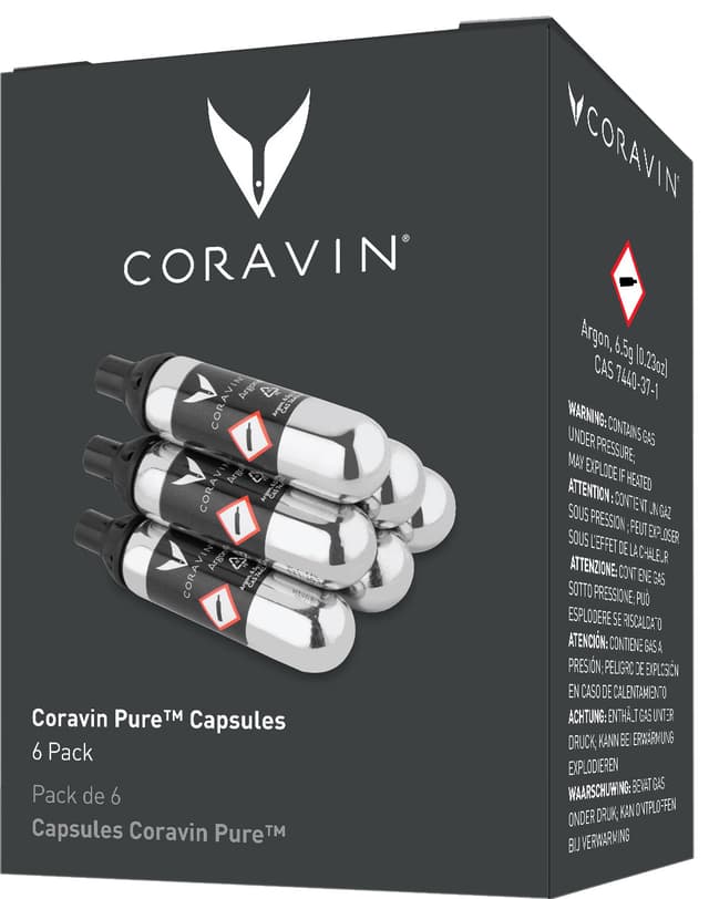 Coravin argonkapsler 400006