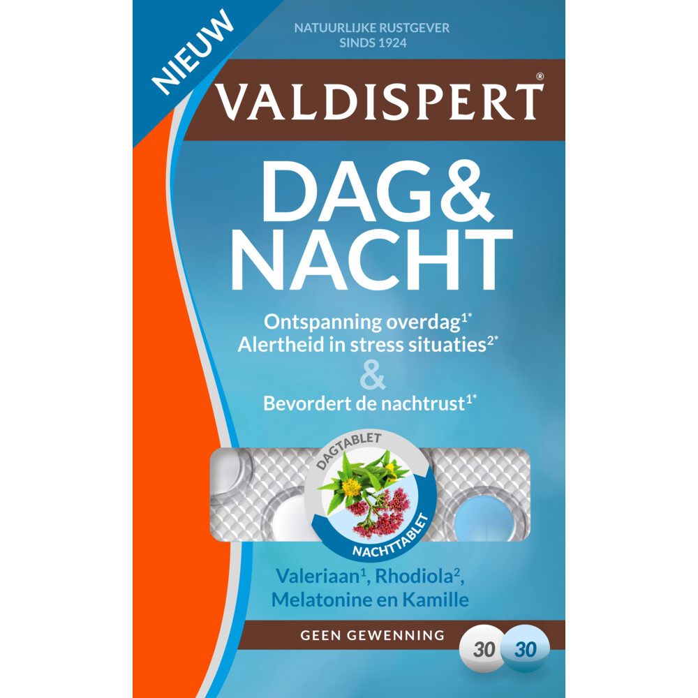 Valdispert Dag & Nacht 60 tabletten