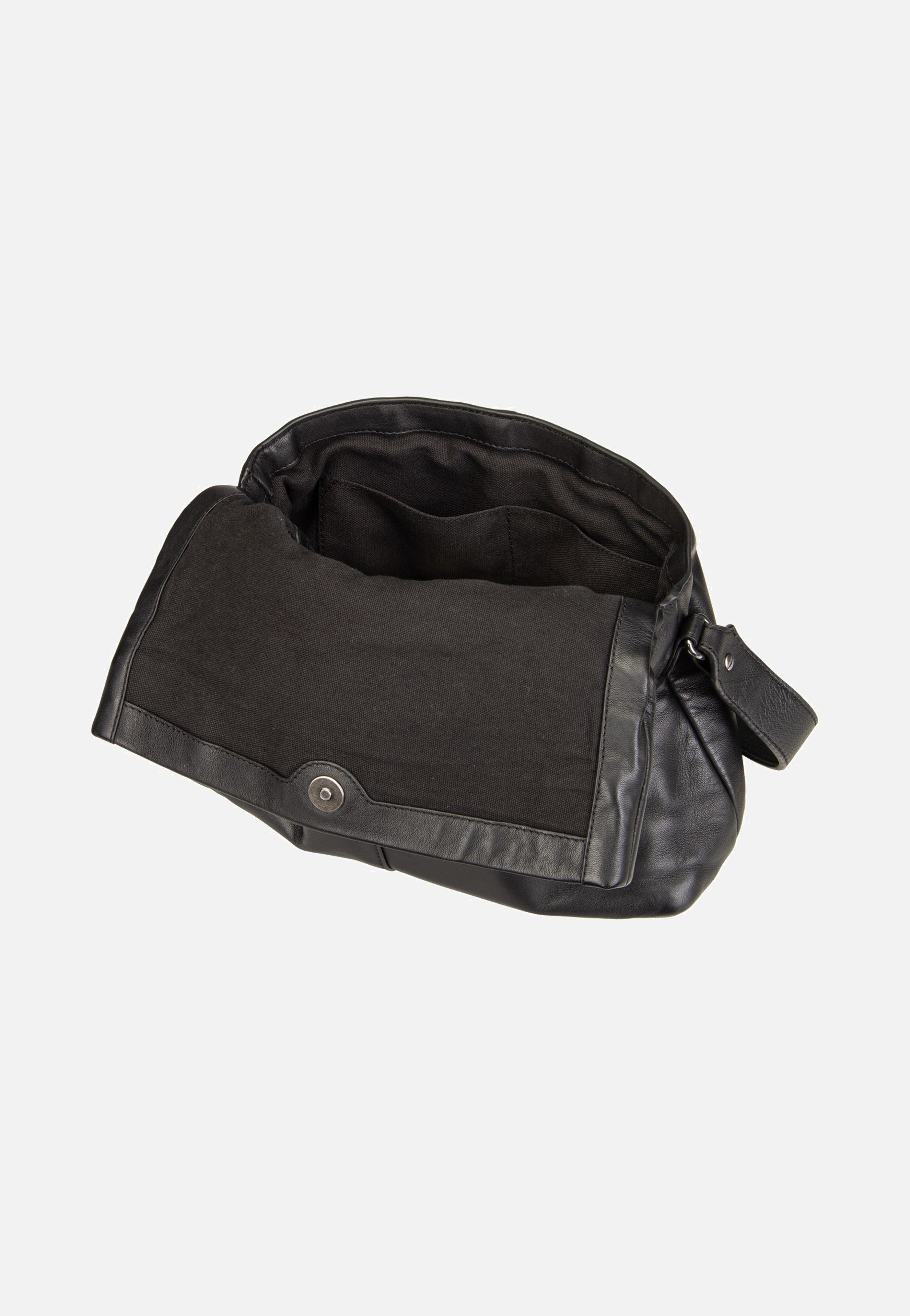 Fiona Hobo Sheep Natural Black - Hobo Bag