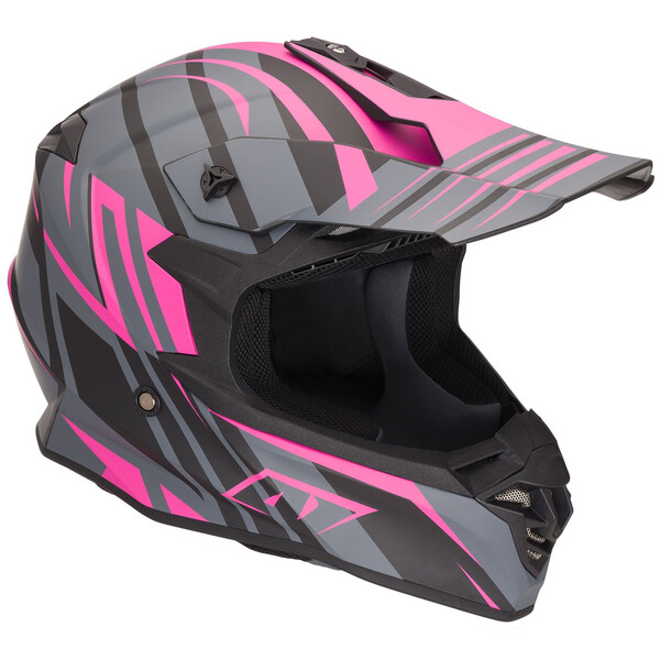 All One - Casque Nemesis Epic Gris / Noir / Rose