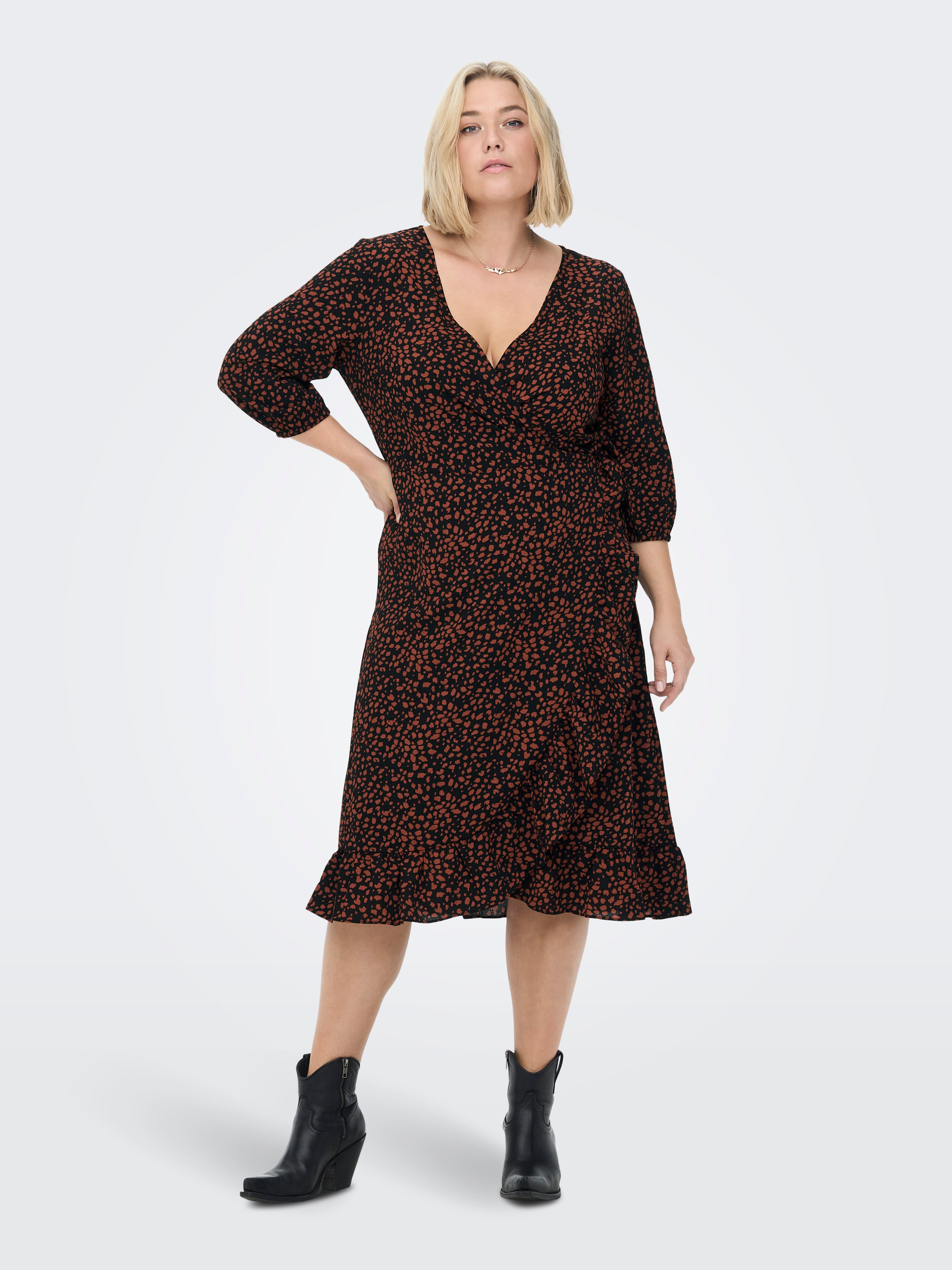 CARLUXLEA Langes Kleid Black