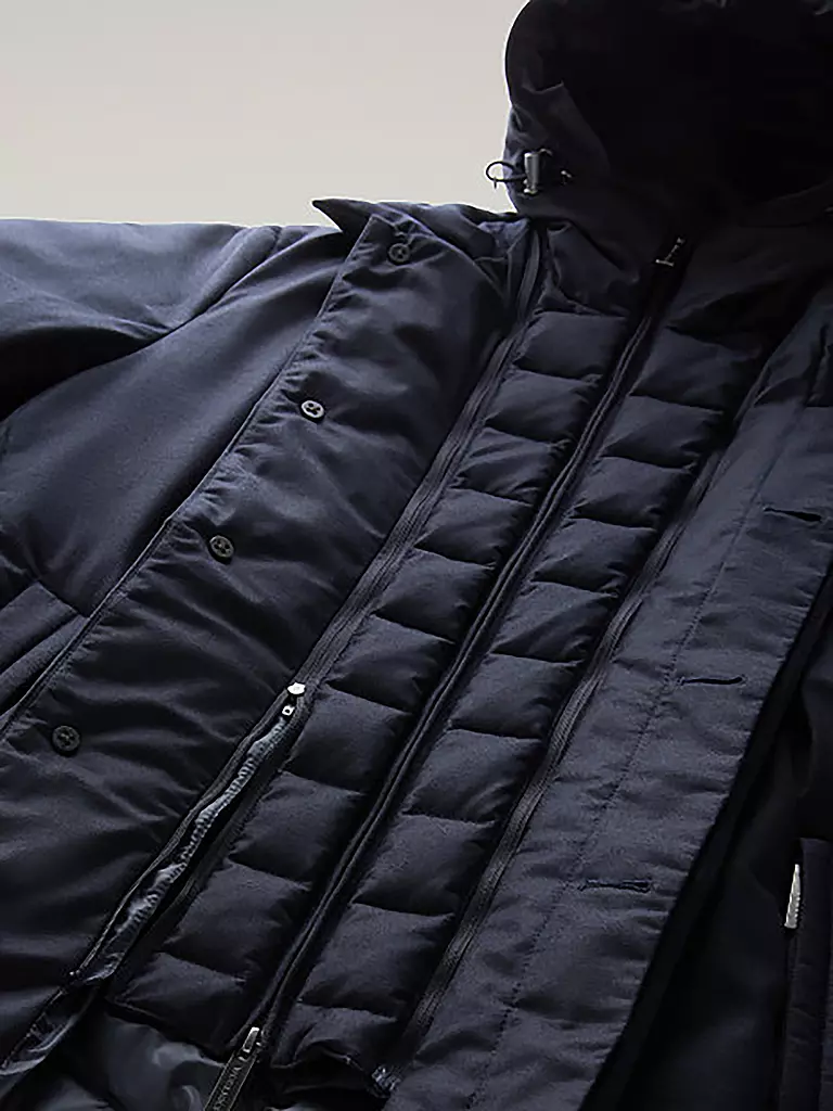 WOOLRICH Parka blau
