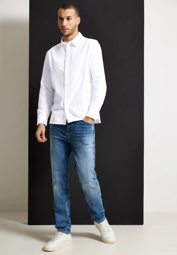 Oxford Hemd - White