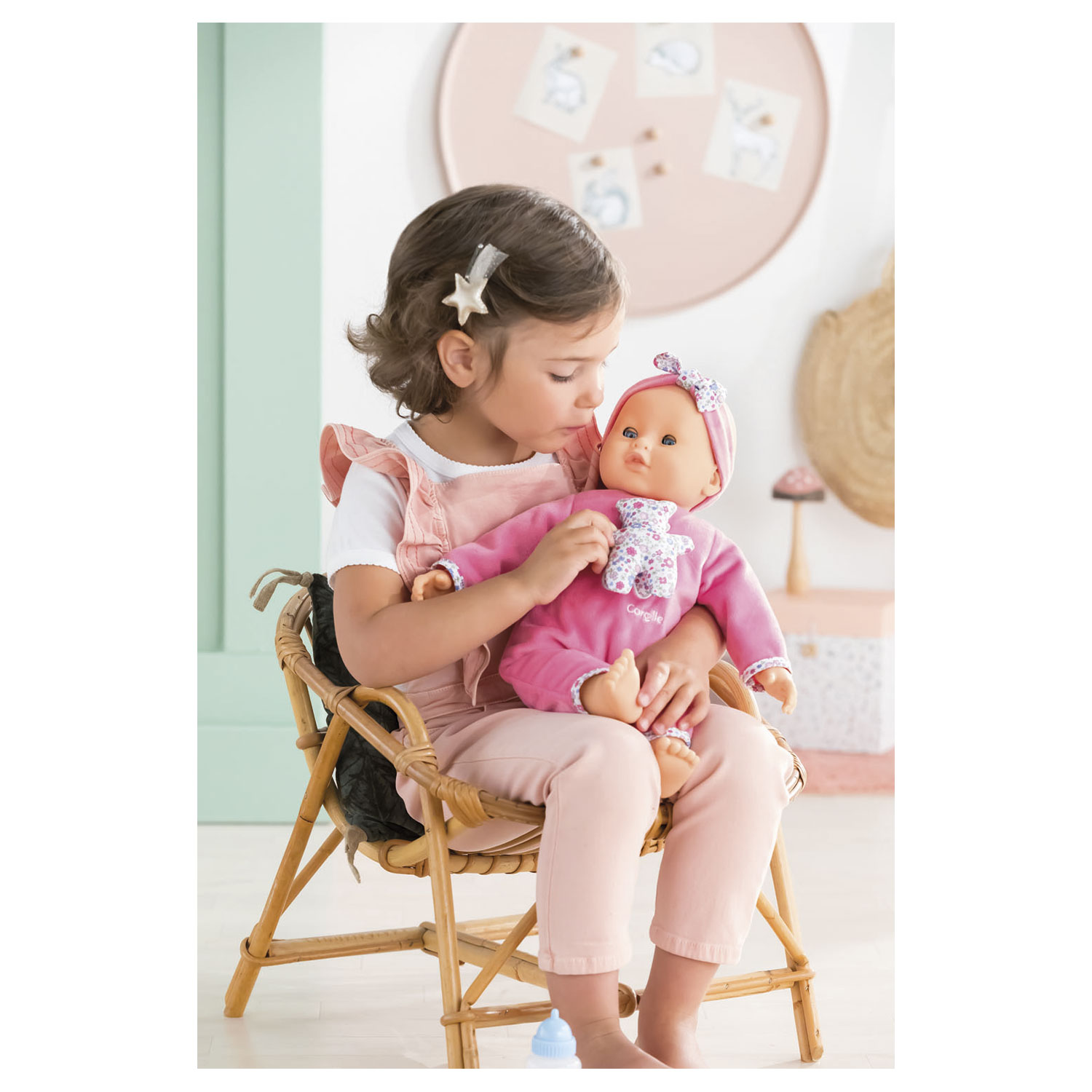 Corolle Mon Grand Poupon Interactieve Babypop Lucille, 42cm