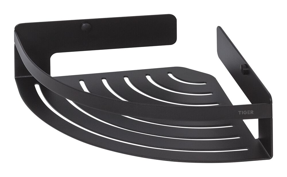 Tiger Caddy douchemand hoek 22,4cm zwart