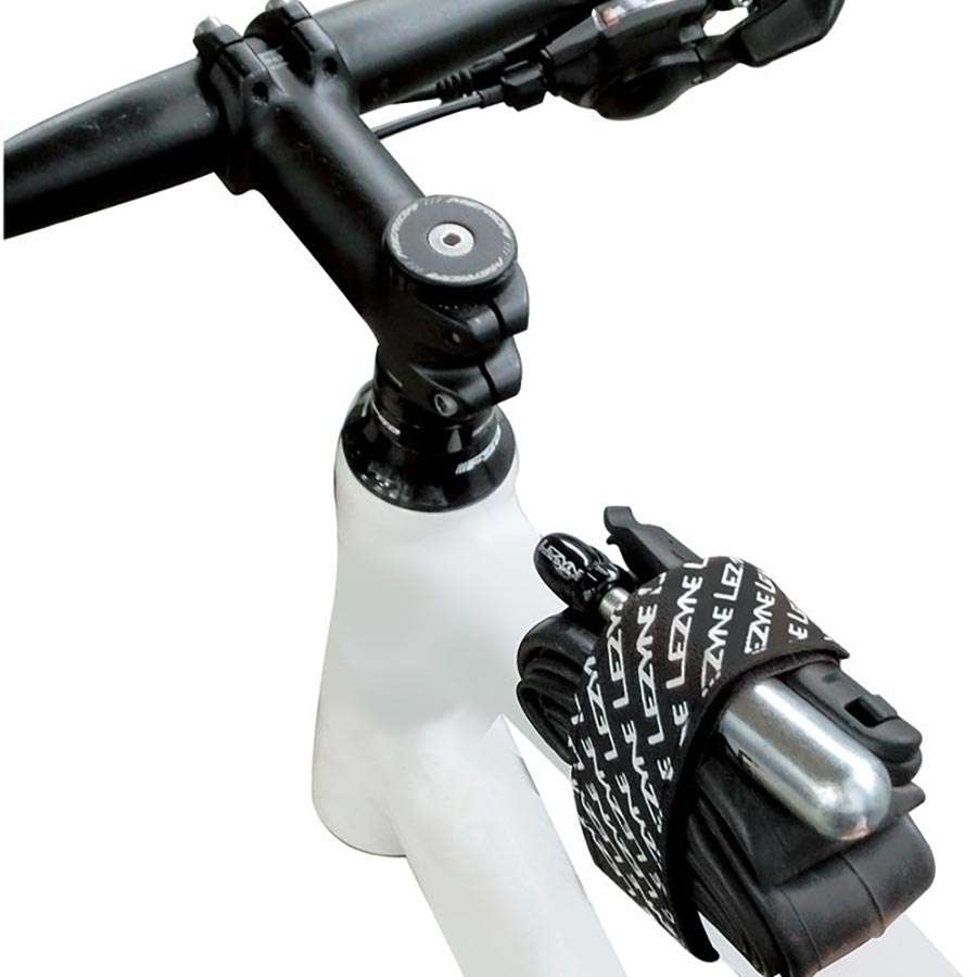 Lezyne Universal Strap Zwart/Wit