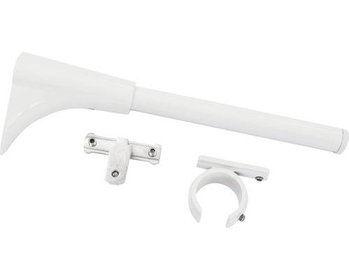 Universele beugel voor Chicago wit Ø 20 mm