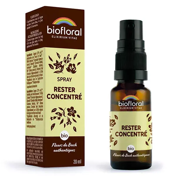 Spray Biofloral Stay Focused Orgânico Demeter Spray Emotions 20 ml