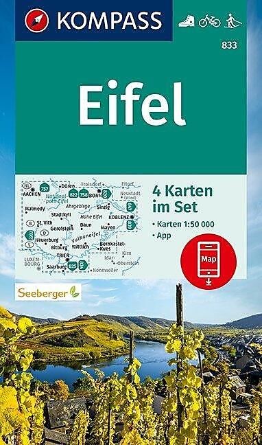 KOMPASS - 833 EIFEL 1 50 000