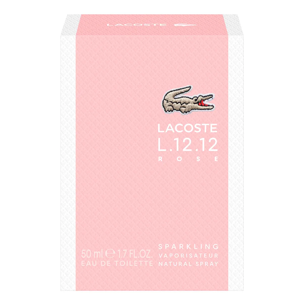 Lacoste L.12.12 Rose Sparkling Edt  - 50 ml.