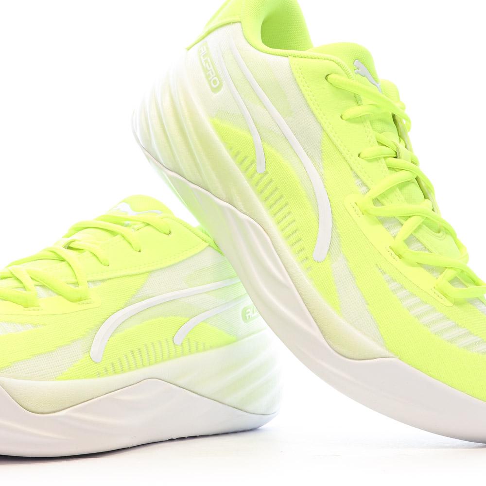 Puma Chaussures de basket Jaune Homme Puma All-pro Nitro