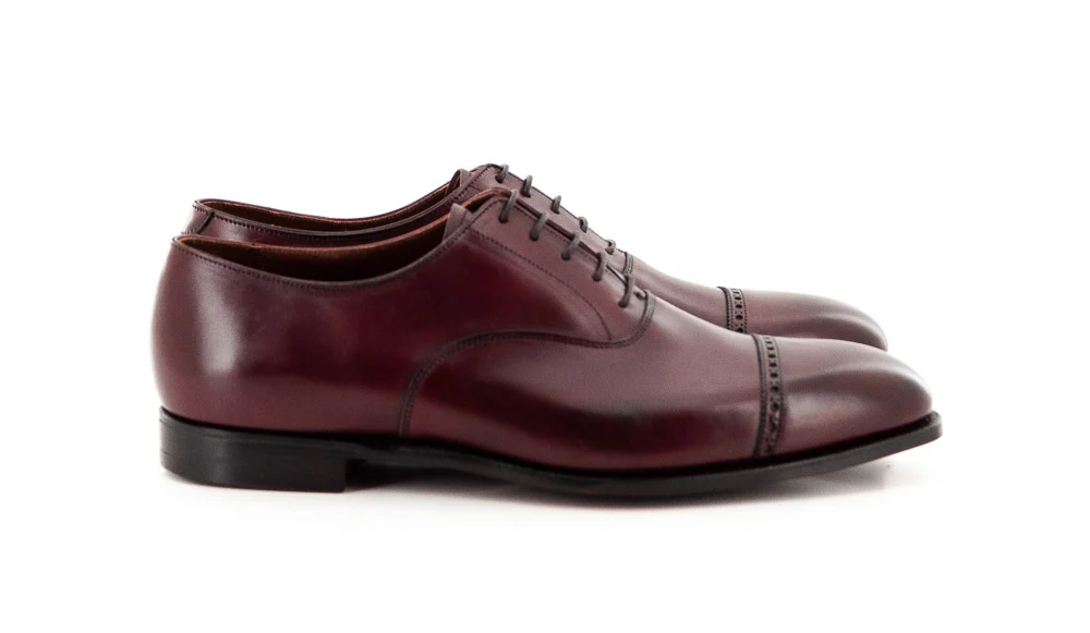 CROCKETT AND JONES - BELGRAVE 3 BURGUNDY