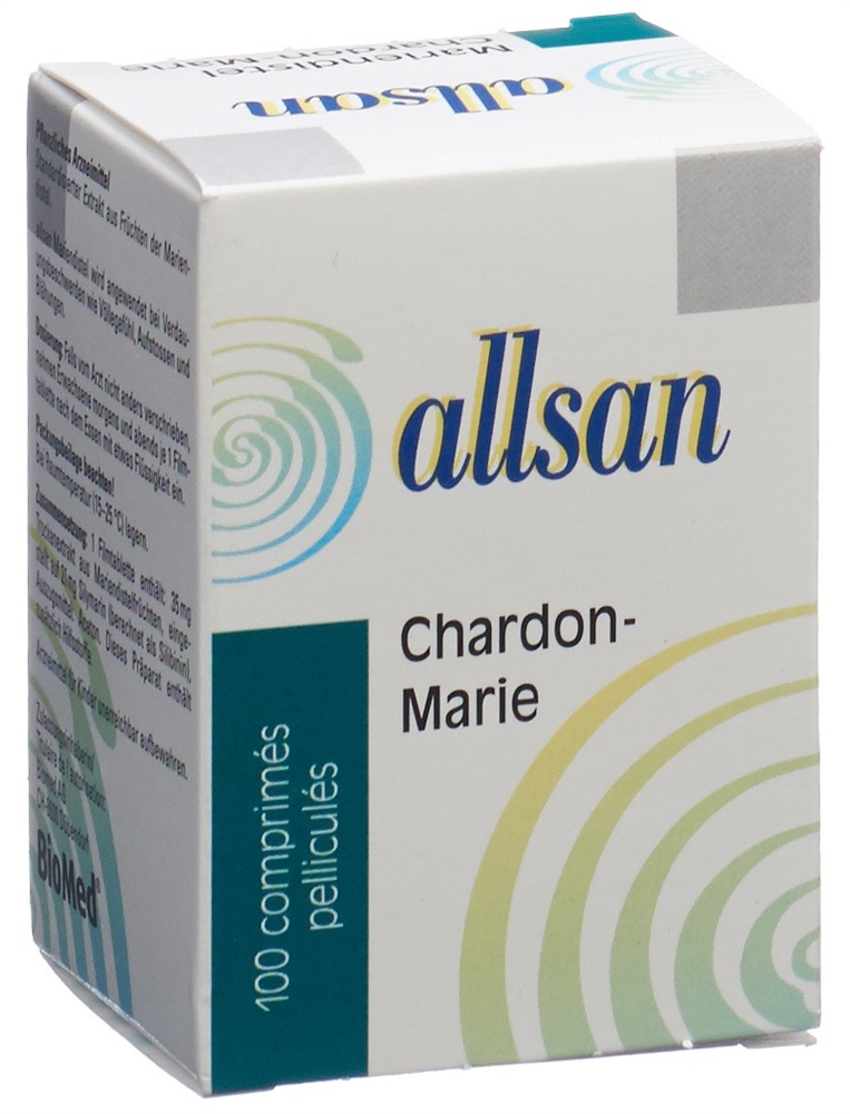 ALLSAN Mariendistel<br>100 Stück, Dose, Filmtablette