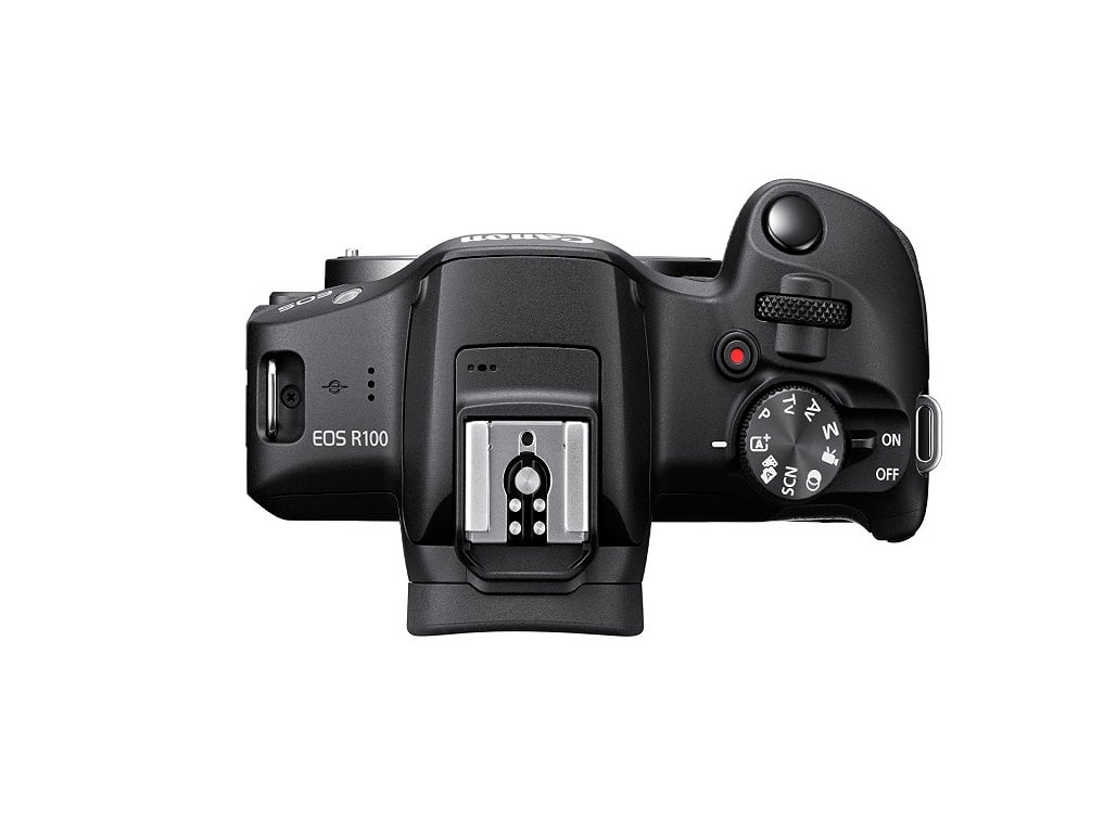 MÁQUINA FOTOGRÁFICA CANON R100 RF-S 18-45   RF-S 55-210