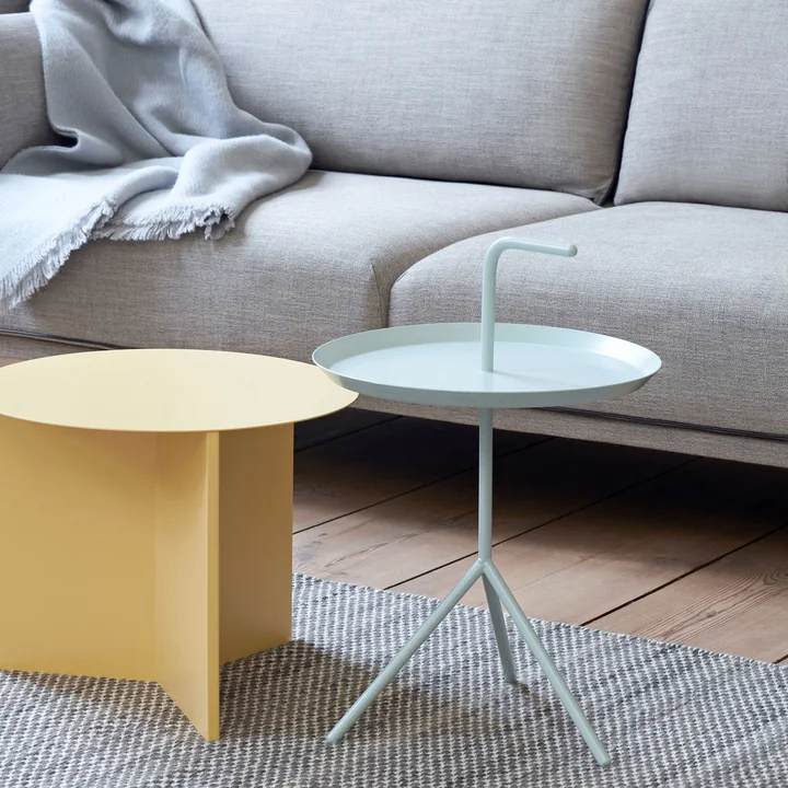 HAY - Slit Table High, Ø 35 x 47 cm, schwarz