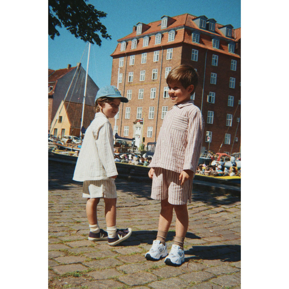Køb Konges Sløjd Red Stripe Ely Shorts Gots