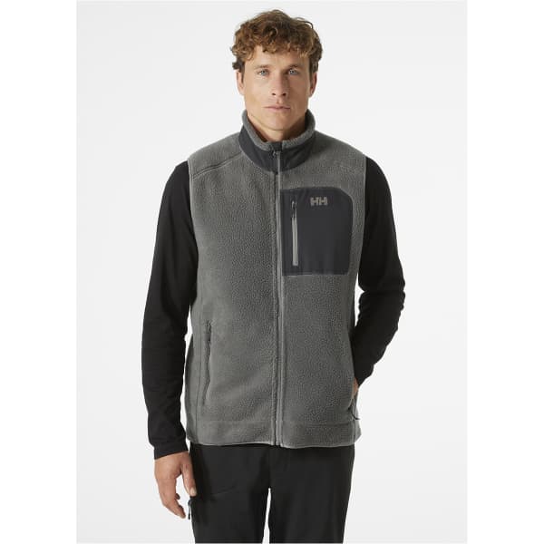Veste polaire HELLY HANSEN PANORAMA PILE BLOCK VEST CONCRETE