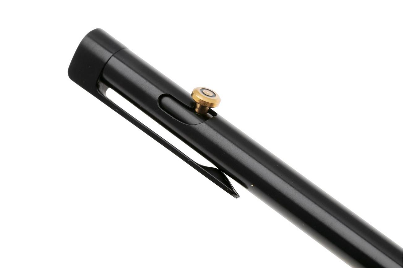 The James Brand The Kent CO322994-10 Black   Gold Stainless Steel, Bolt Action, pen
