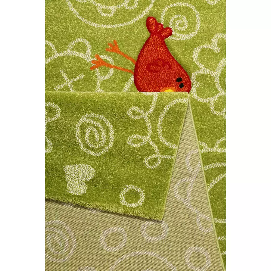 Sigikid Kinderteppich Crocodile hellgrün