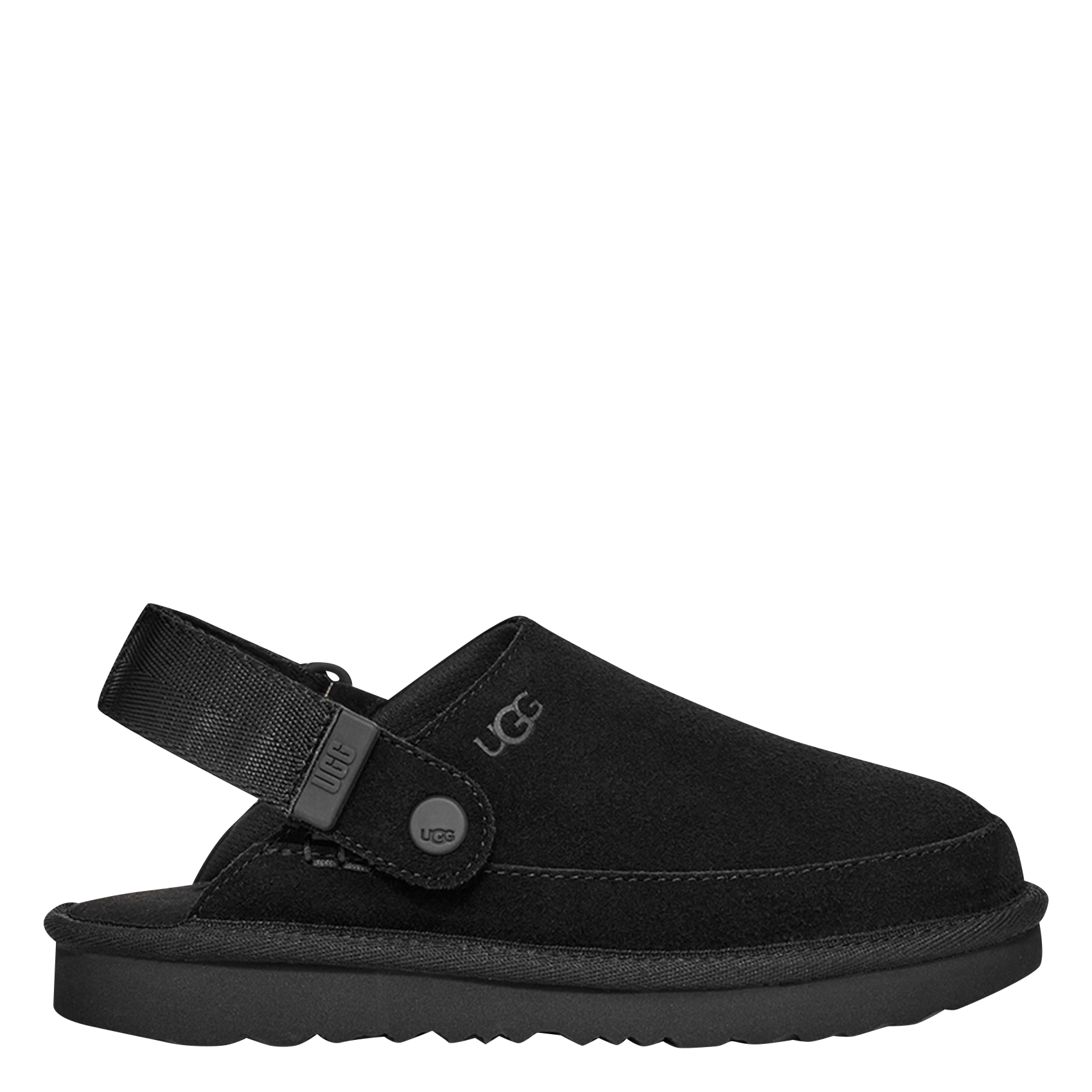 GOLDENSTAR CLOG - Sabots en cuir velours| Noir