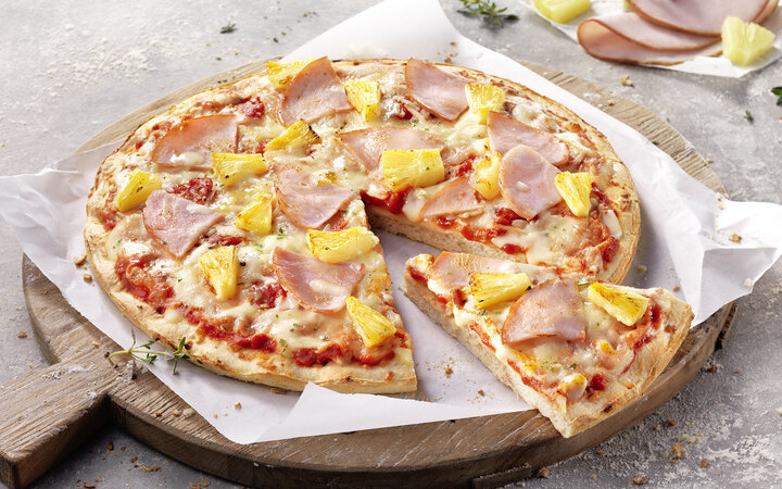 Pizza „frisch & knusprig“ Hawaii (01798) | online bestellen!